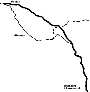 Landkarte Annaberg im Lammertal