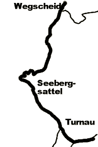 Karte Seebergsattel
