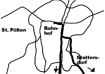 Karte St. Plten