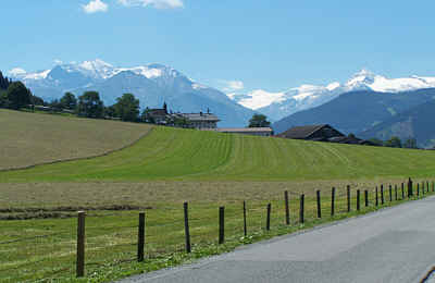 Blick zum Groglockner