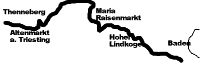 Karte Hoher Lindkogel