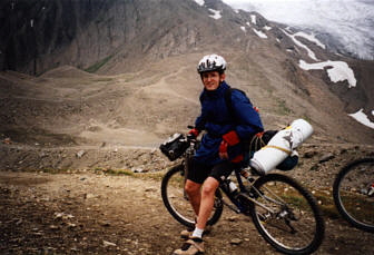 Ich vor dem Griesgletscher